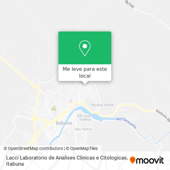 Lacci Laboratorio de Analises Clinicas e Citologicas mapa