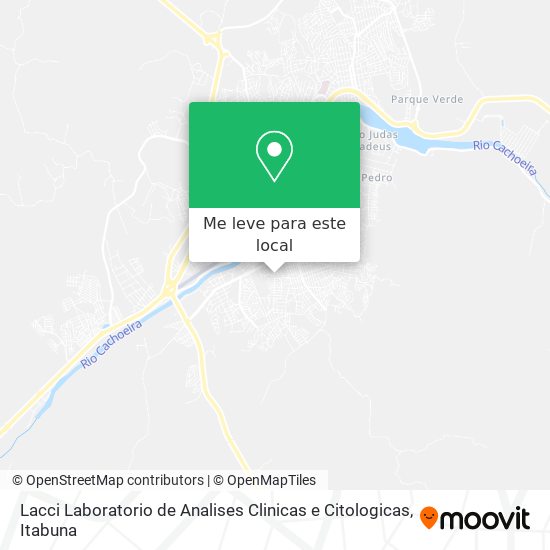 Lacci Laboratorio de Analises Clinicas e Citologicas mapa