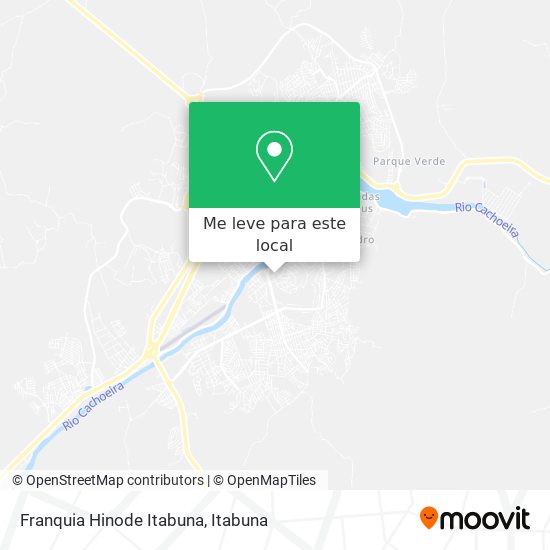 Franquia Hinode Itabuna mapa