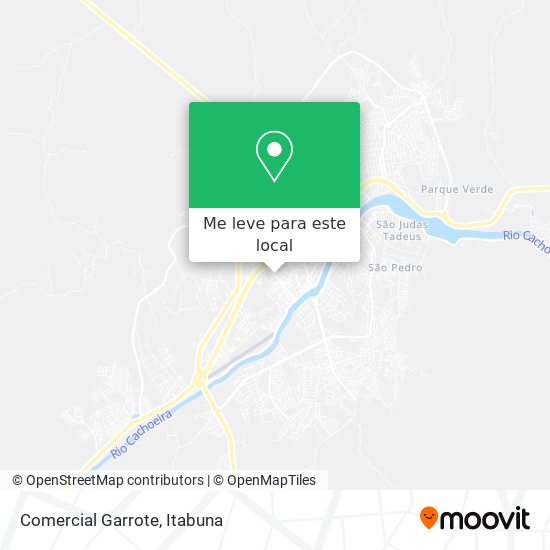 Comercial Garrote mapa