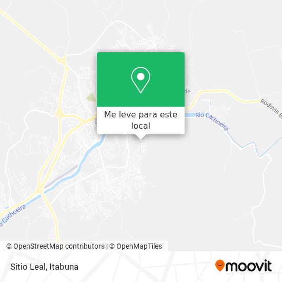 Sitio Leal mapa