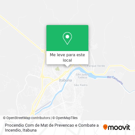 Procendio Com de Mat de Prevencao e Combate a Incendio mapa