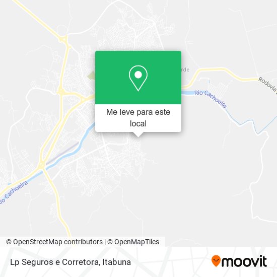 Lp Seguros e Corretora mapa