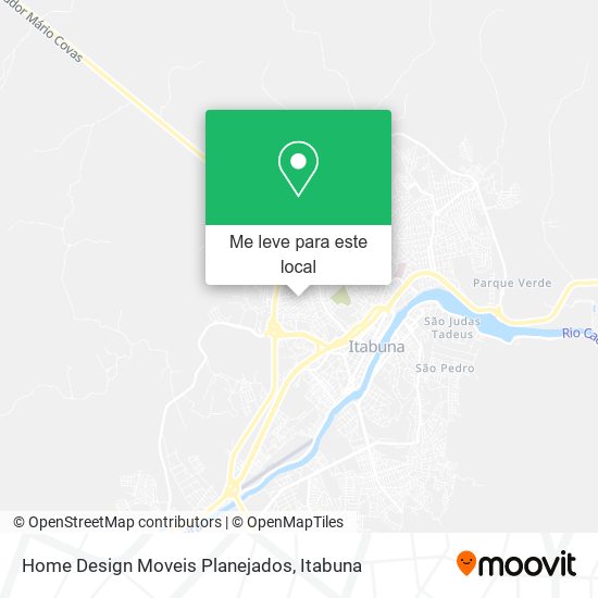 Home Design Moveis Planejados mapa