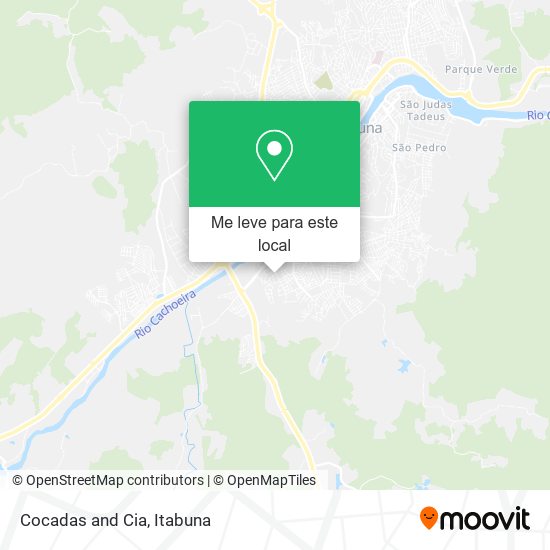 Cocadas and Cia mapa
