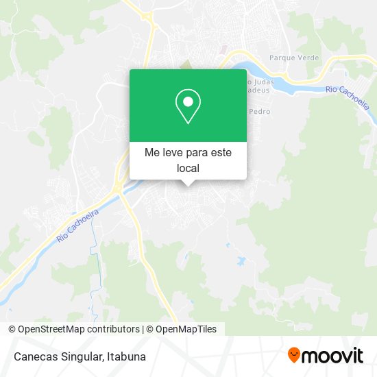 Canecas Singular mapa