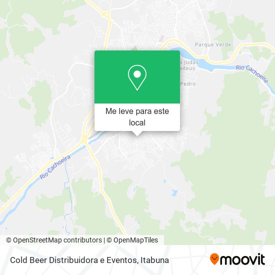 Cold Beer Distribuidora e Eventos mapa
