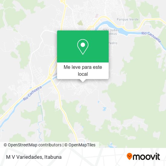 M V Variedades mapa