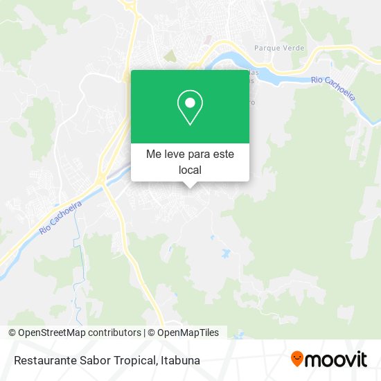 Restaurante Sabor Tropical mapa