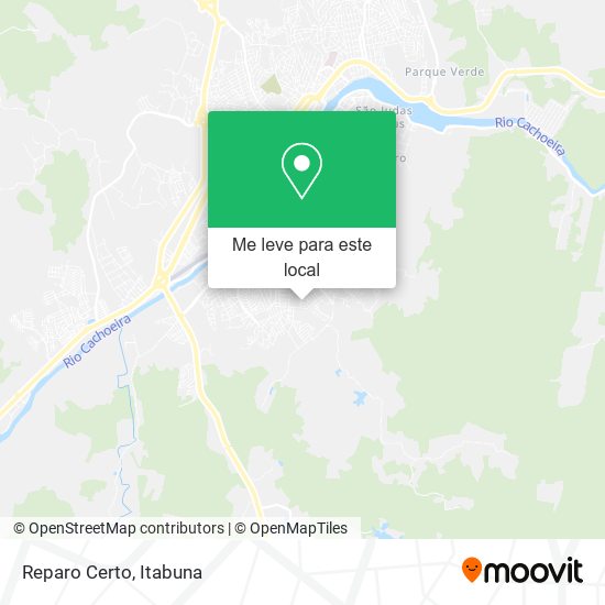 Reparo Certo mapa