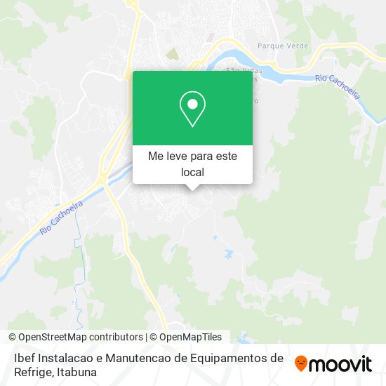Ibef Instalacao e Manutencao de Equipamentos de Refrige mapa