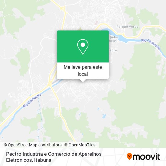 Pectro Industria e Comercio de Aparelhos Eletronicos mapa