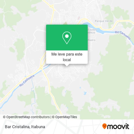 Bar Cristalina mapa
