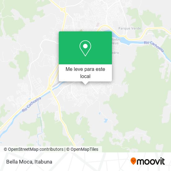 Bella Moca mapa