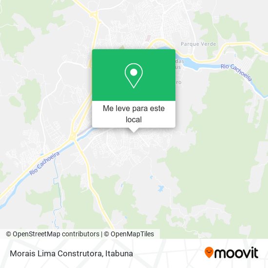 Morais Lima Construtora mapa