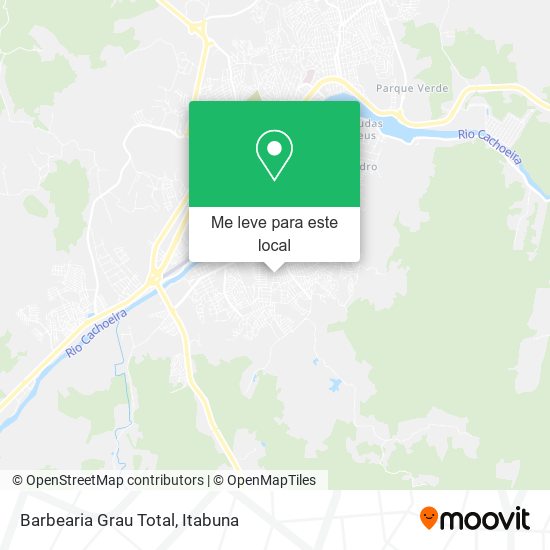 Barbearia Grau Total mapa