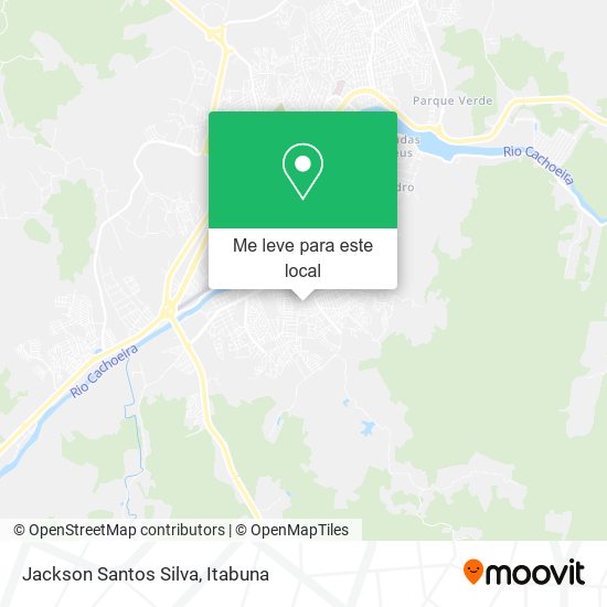 Jackson Santos Silva mapa