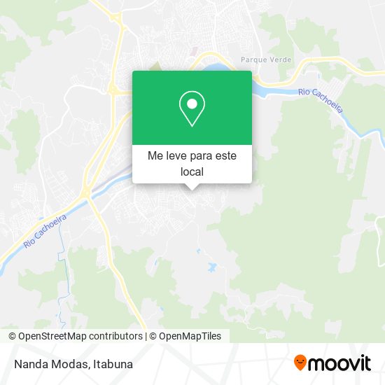 Nanda Modas mapa