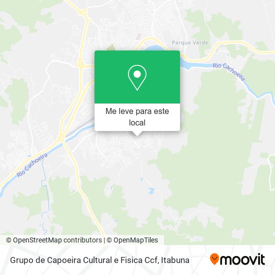 Grupo de Capoeira Cultural e Fisica Ccf mapa