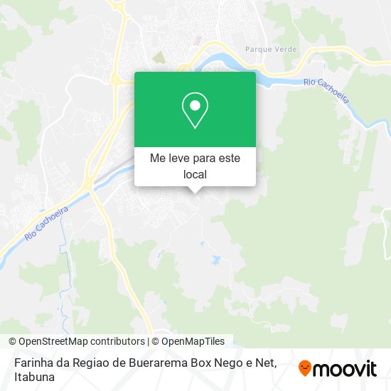 Farinha da Regiao de Buerarema Box Nego e Net mapa