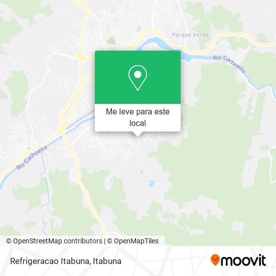 Refrigeracao Itabuna mapa