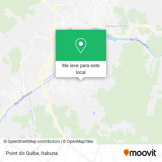 Point do Quibe mapa