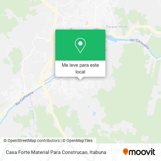 Casa Forte Material Para Construcao mapa
