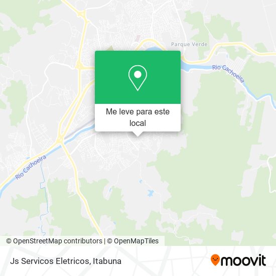 Js Servicos Eletricos mapa