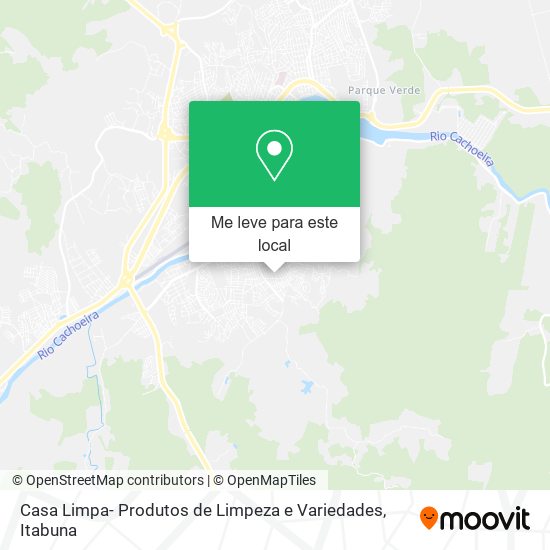 Casa Limpa- Produtos de Limpeza e Variedades mapa