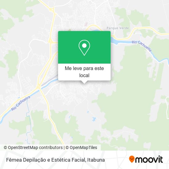 Fêmea Depilação e Estética Facial mapa