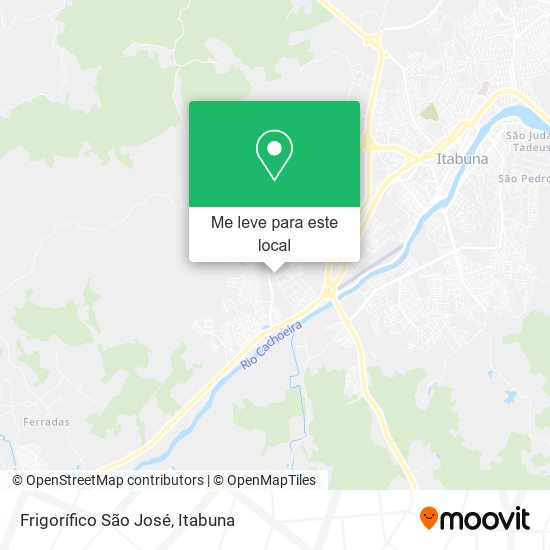 Frigorífico São José mapa