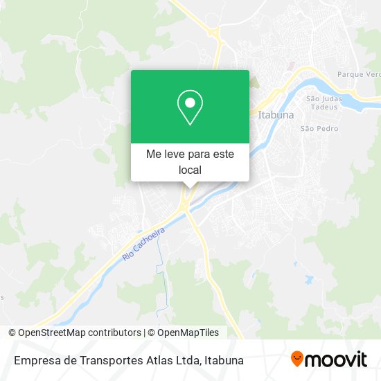 Empresa de Transportes Atlas Ltda mapa