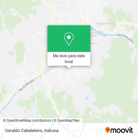 Geraldo Cabeleleiro mapa