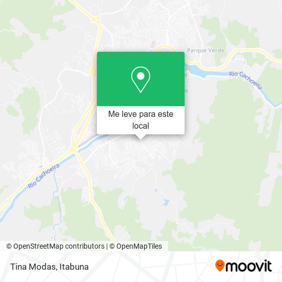 Tina Modas mapa