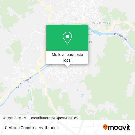 C Abreu Construserv mapa