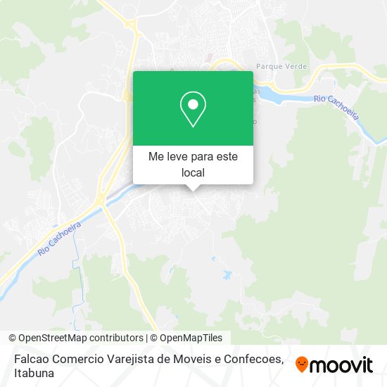 Falcao Comercio Varejista de Moveis e Confecoes mapa