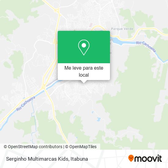 Serginho Multimarcas Kids mapa