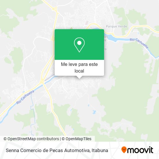 Senna Comercio de Pecas Automotiva mapa