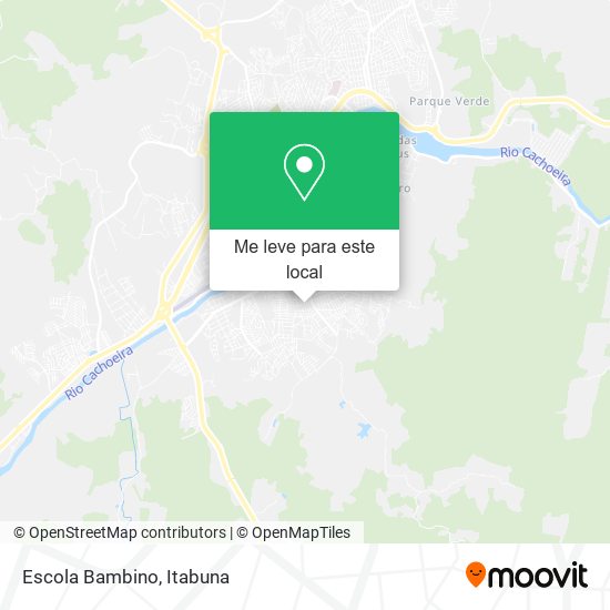 Escola Bambino mapa