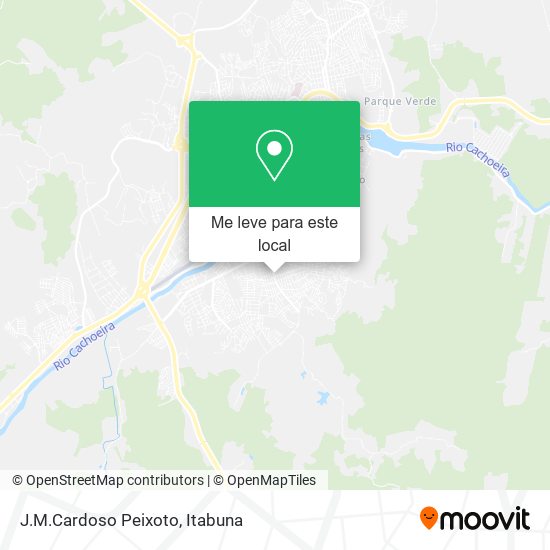 J.M.Cardoso Peixoto mapa