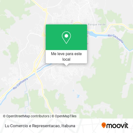 Lu Comercio e Representacao mapa