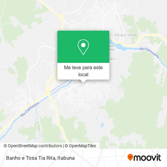 Banho e Tosa Tia Rita mapa