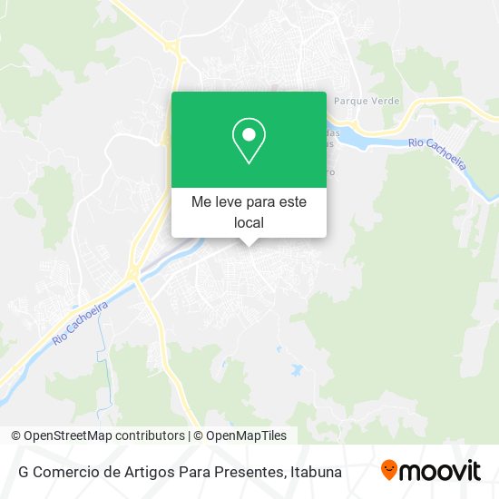 G Comercio de Artigos Para Presentes mapa