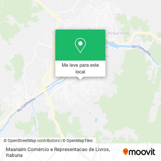 Maanaim Comércio e Representacao de Livros mapa