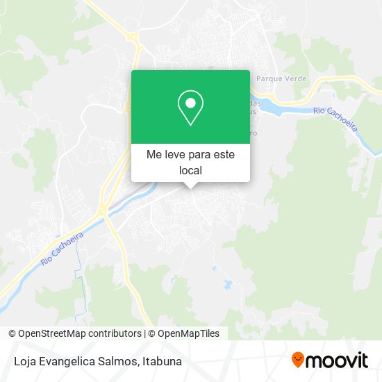 Loja Evangelica Salmos mapa