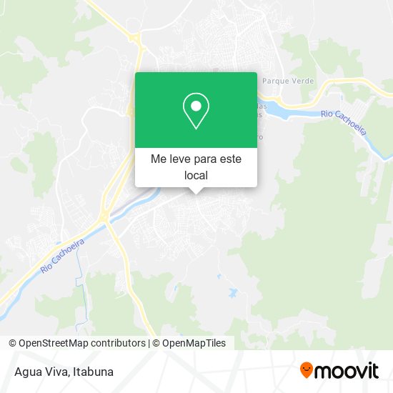 Agua Viva mapa