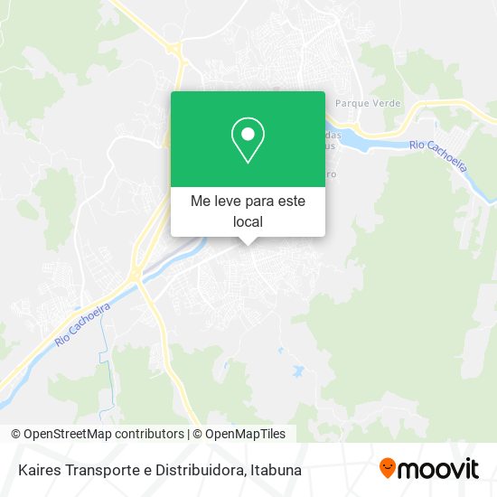 Kaires Transporte e Distribuidora mapa