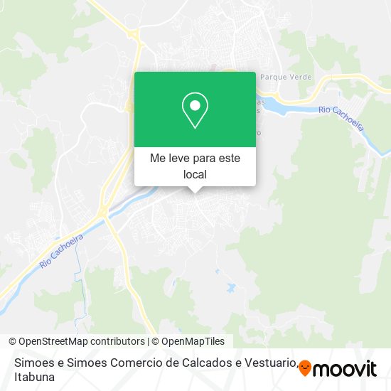 Simoes e Simoes Comercio de Calcados e Vestuario mapa