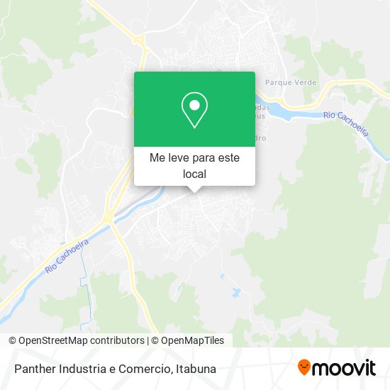 Panther Industria e Comercio mapa