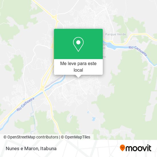 Nunes e Maron mapa